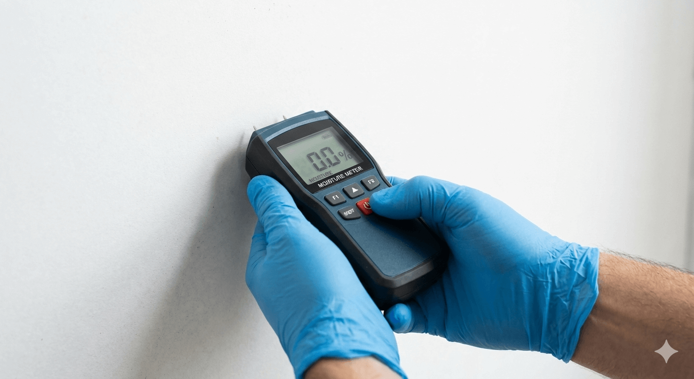 Professional mold inspection and testing